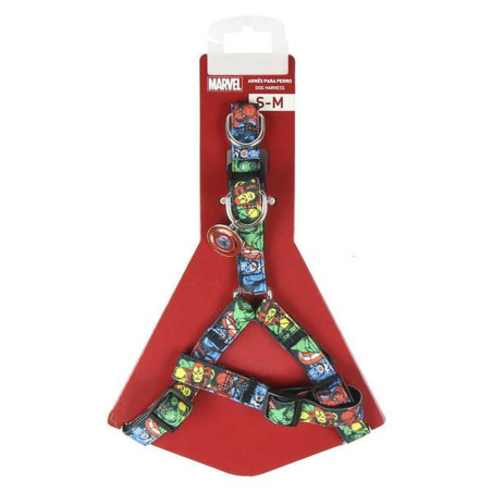 Dog Harness Marvel Black M/L