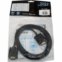 VGA Cable 3GO 5m VGA M/M Black 5 m