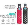 Foldable Umbrella Perletti 54/8 Spots 96 cm