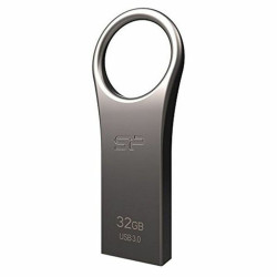 USB stick Silicon Power SP032GBUF3J80V1T 32 GB Titanium Silver 32 GB