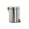 Pedal bin DKD Home Decor Silver 5 L