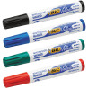 Whiteboard marker Bic Velleda 4 Units White (5 Pieces) (4 Units)