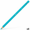 Colouring pencils Faber-Castell Albrecht Dürer 154 Turquoise (6 Units)