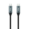 USB-C Cable NANOCABLE 10.01.4301 Black 1 m (1 Unit)