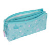 Triple Carry-all Frozen Hello spring Light Blue 22 x 12 x 3 cm