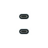 USB-C Cable NANOCABLE 10.01.4302 Black 2 m (1 Unit)