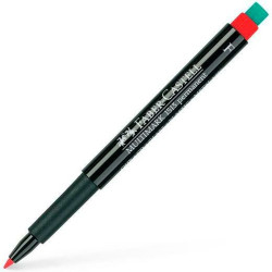 Permanent marker Faber-Castell Multimark 1513 F Red (10 Units)