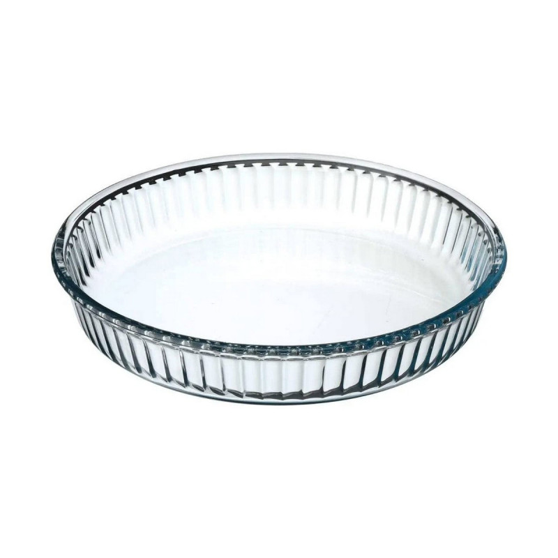 Serving Platter 5five Crystal Transparent (Ø 26 cm)