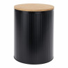 Tin Black Bamboo 14 x 14 x 18 cm 1,7 L