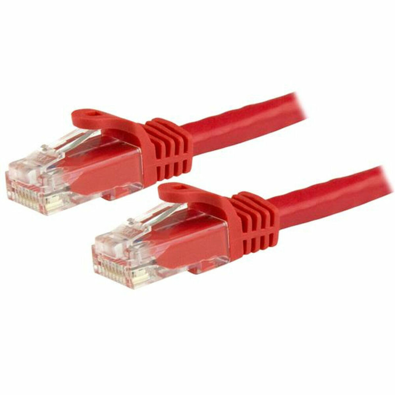 UTP Category 6 Rigid Network Cable Startech N6PATC150CMRD 1,5 m Red