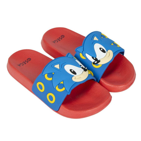 Flip Flops for Children Sonic Blue Red