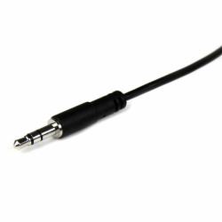 Jack Extension Cable (3.5 mm) Startech MU2MMFS              (2 m) Black