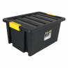 Storage Box with Lid Brico 55 L Black