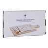 Snack tray DKD Home Decor 21,5 x 11,8 x 1,5 cm Stoneware