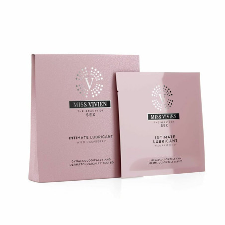 Waterbased Lubricant Miss Vivien Intimate Raspberry (3 uds)