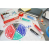 Marker Stabilo Mrakdry 5 Units Red