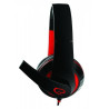 Headphones with Microphone Esperanza EGH300R Black Red