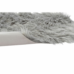 Carpet DKD Home Decor Grey With hair 60 x 90 x 2 cm