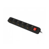 Power Strip - 5 Sockets Schuko Lanberg 3 m Black