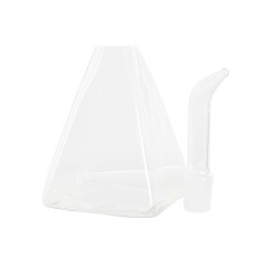 Cruet DKD Home Decor 250 ml 7 x 7 x 19,5 cm Transparent Borosilicate Glass