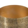 Planter 45 x 45 x 37 cm Golden Aluminium (2 Units)