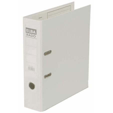 Ring binder Elba 100022632 White A4 (1 Unit)