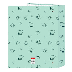 Ring binder Snoopy Groovy Green A4 27 x 33 x 6 cm