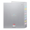 Ring binder Benetton Silver Silver A4 27 x 33 x 6 cm