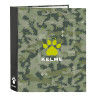 Ring binder Kelme Travel Black Green A4 27 x 33 x 6 cm