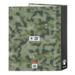 Ring binder Kelme Travel Black Green A4 27 x 33 x 6 cm