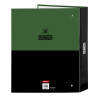 Ring binder Munich Caviar Green Black A4 27 x 33 x 6 cm