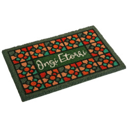 Doormat Versa Basque 40 x 2 x 60 cm Coconut Fibre