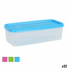 Lunch box Rectangular 23,5 x 11,5 x 7 cm (12 Units)