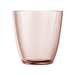 Glass Luminarc Concepto Stripy Pink Glass (310 ml) (6 Units)