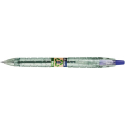 Pen Pilot Ecoball Recycled plastic Blue 1 mm (10 Units)