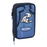 School Case with Accessories El Niño Bahia Blue 12.5 x 19.5 x 4 cm (28 Pieces)