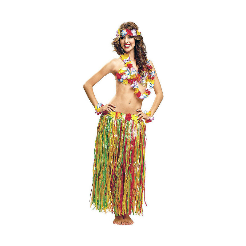 Costume for Adults My Other Me Hawaiian Woman (5 Pieces)