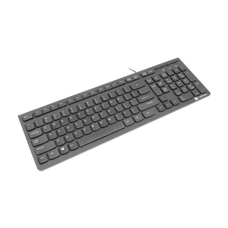 Keyboard Natec NKL-1829 Green English EEUU QWERTY