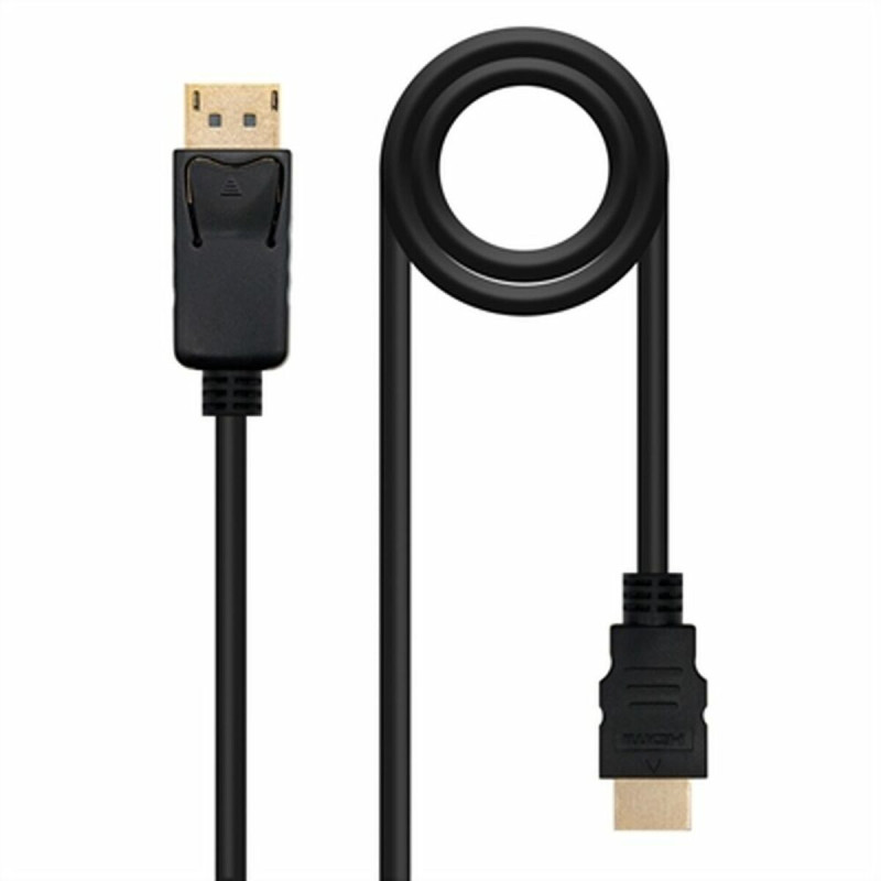 DisplayPort to HDMI Adapter NANOCABLE 10.15.4300 Black 50 cm