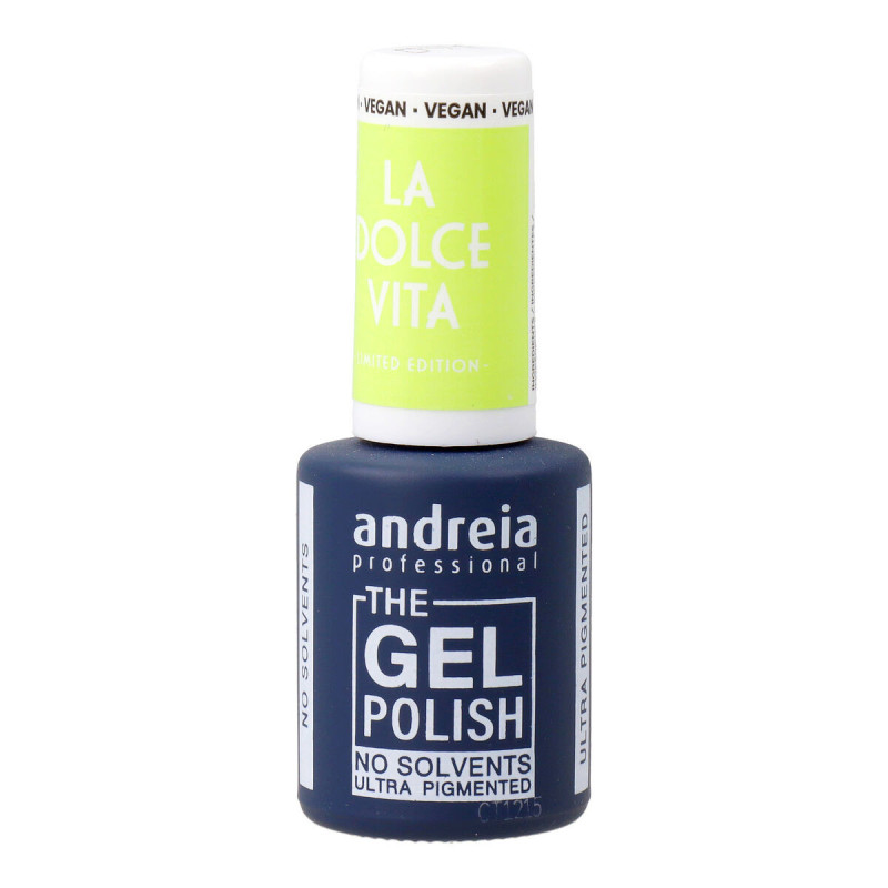 Gel nail polish Andreia La Dolce Vita DV1 Lime Green 10,5 ml