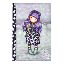 Diary Gorjuss Smitten kitten Black White Young (12,5 x 18,5 x 1,5 cm)