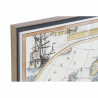 Painting DKD Home Decor World Map (83,5 x 3 x 63,5 cm)