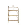 Shelves DKD Home Decor Natural Rattan Bamboo 3 Shelves (62 x 15 x 103 cm)