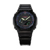 Men's Watch Casio G-Shock OAK COLLECTION VIRTUAL RAINBOW SERIE Black (Ø 45 mm)