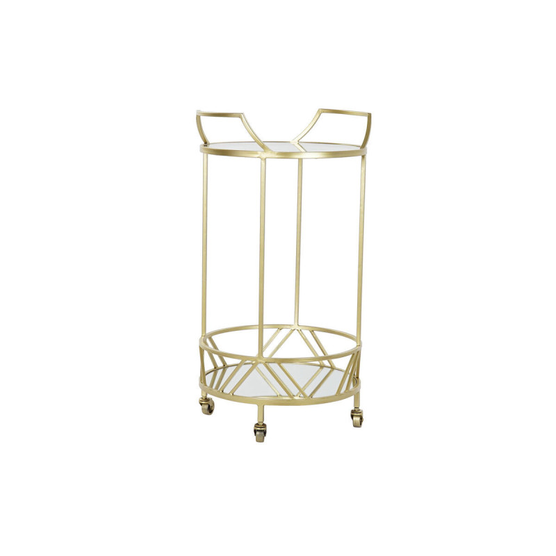 Multi-purpose Cart DKD Home Decor Golden 42 x 40 x 78 cm