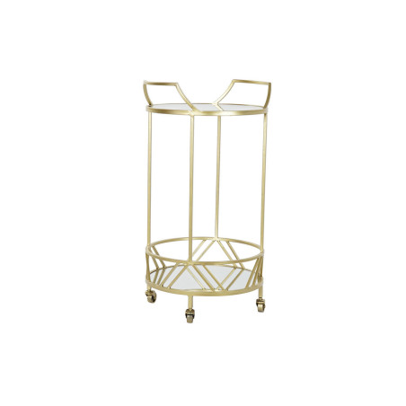 Multi-purpose Cart DKD Home Decor Golden 42 x 40 x 78 cm