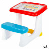 Desk Fisher Price Plastic 53,5 x 49 x 72,5 cm (3 Units)