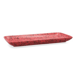 Serving Platter Ariane Oxide Ceramic Red (36 x 16,5  cm) (6 Units)