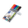 Set of Felt Tip Pens Staedtler Lumocolor 317 M Multicolour (16 Units)