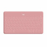 Keyboard Logitech AZERTY French Pink